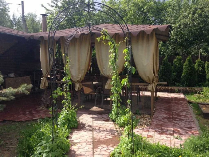 Зона барбекю и территория